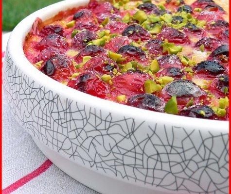 Clafoutis à la cerise Montmorency