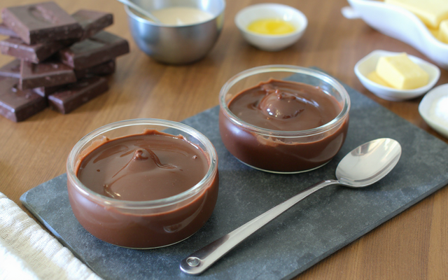 Danette au chocolat maison