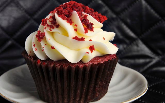 Cupcake façon red velvet