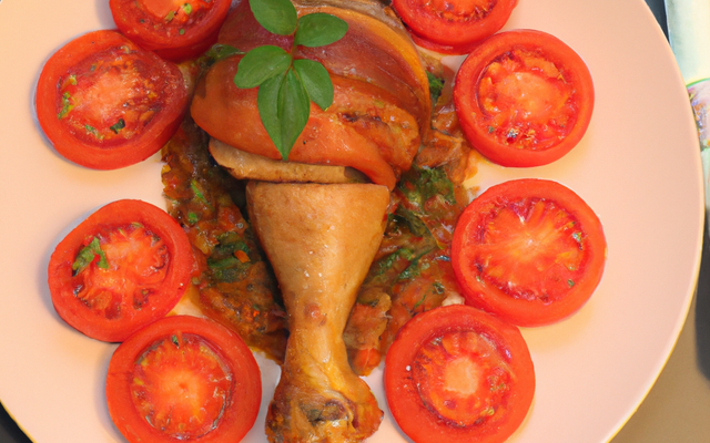 Cuisse de dinde à la tomate