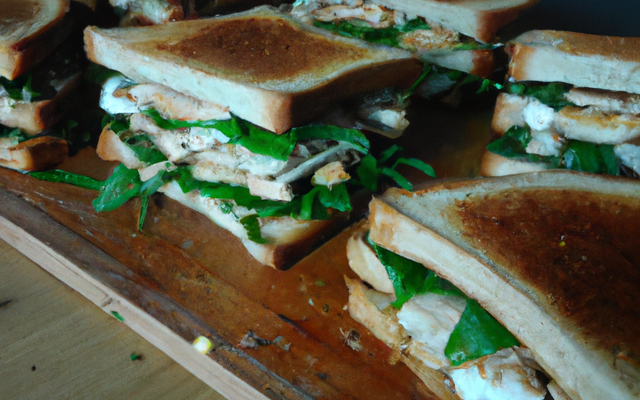 Sandwichs au poulet