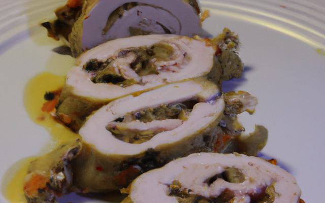 Rouleaux de dinde au poivre