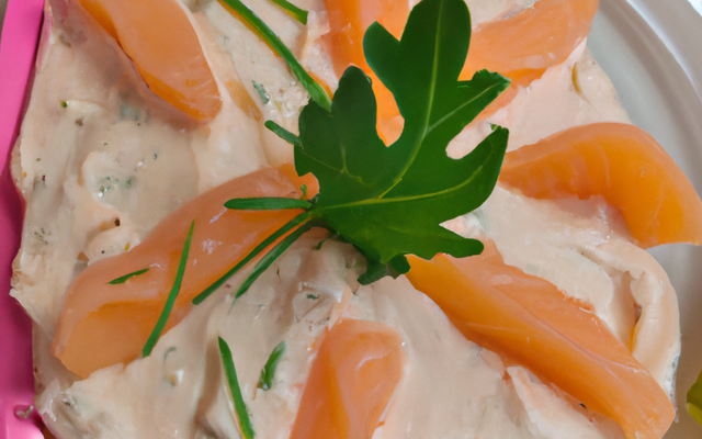 Pâte à la crème de saumon