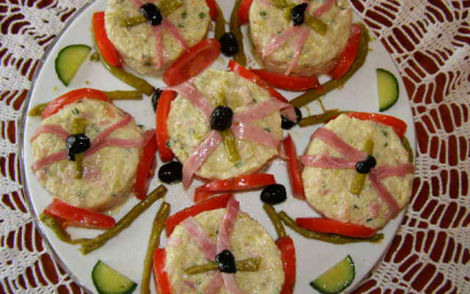 Granité de chou- fleur (cuisson à la vapeur)