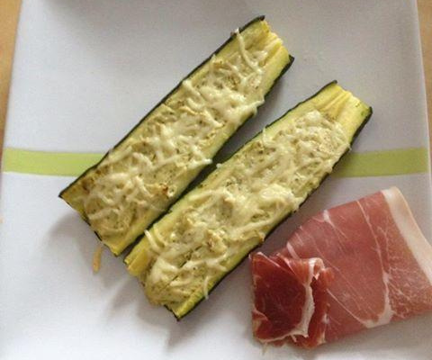 Courgettes farcies au Philadelphia