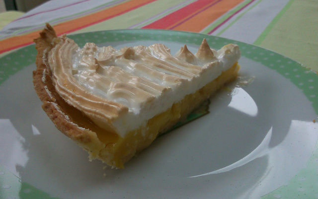 Tarte au citron et sa meringue