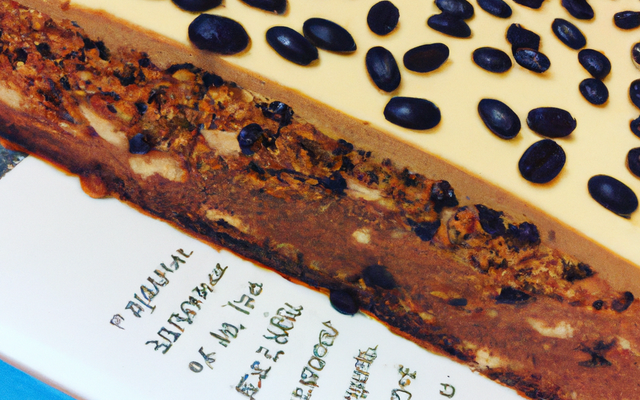 Les grains de café/dessert, gâteau/