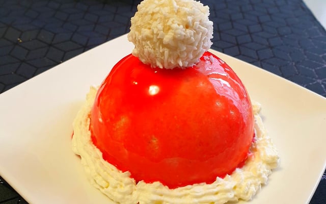 Dessert bonnet de Noël