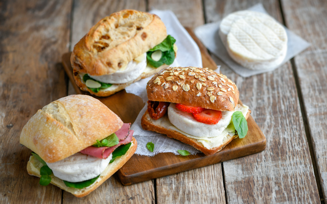 Mini sandwichs au Cabécou du Périgord