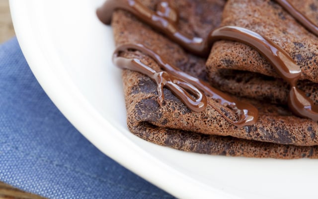 Pâte à crêpes au Nutella