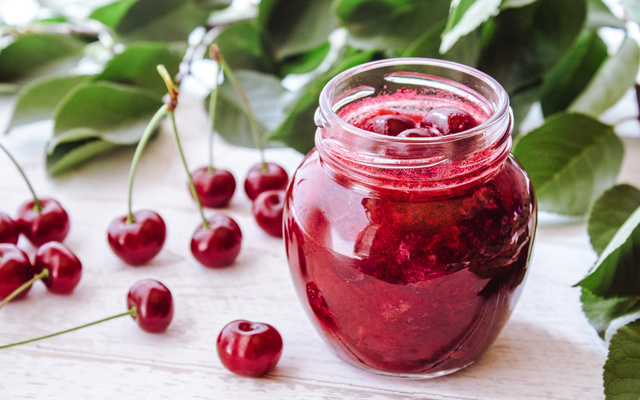 Confiture de cerises