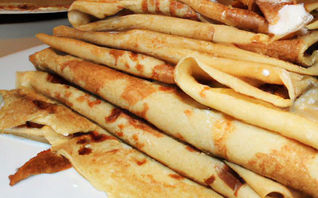 Crêpes sucrées maison