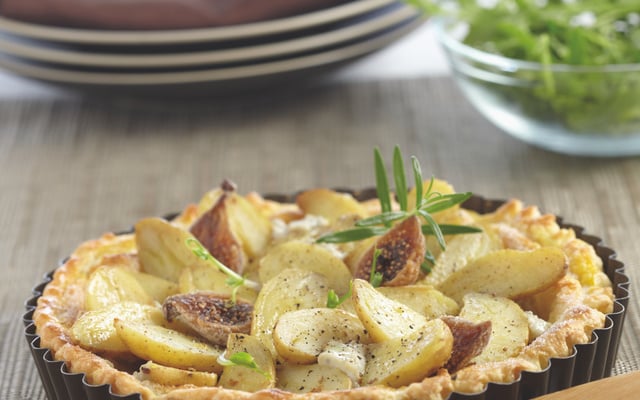 Tarte aux Fine Ratte du Touquet