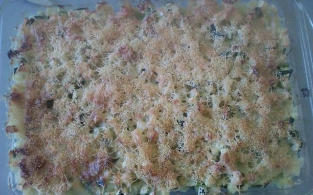 Gratin fondant de courgettes et pommes de terre