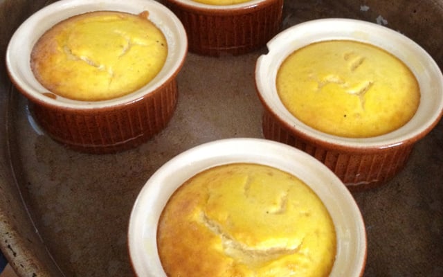 Petits flans au potiron et aux épices