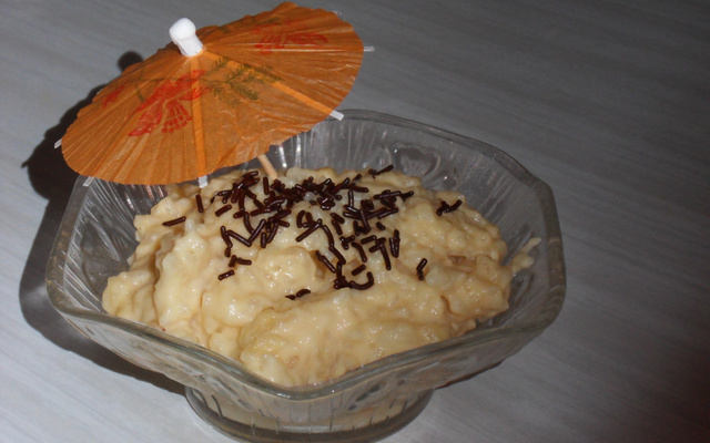 Riz au lait vanillé