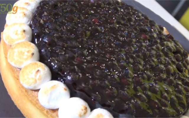 Tarte aux myrtilles