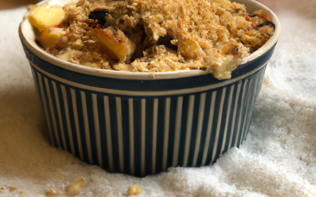 Crumble pomme Ricoré
