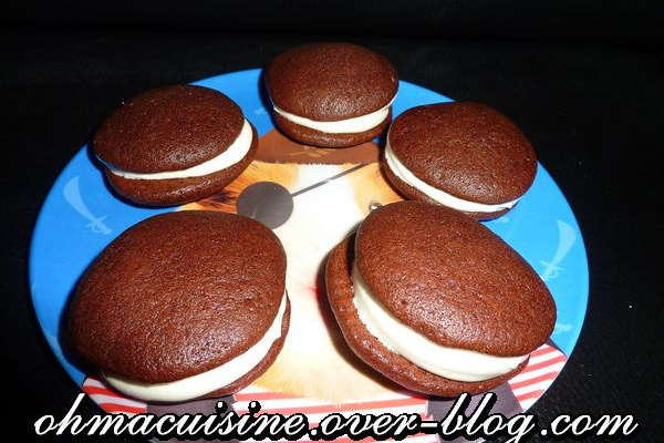 Whoopie pies façon Oréo