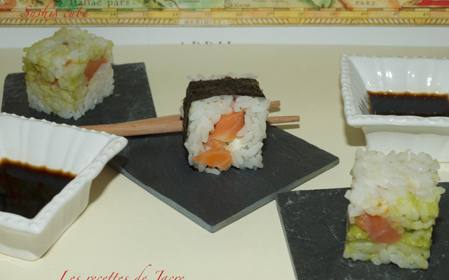 Sushis cube aux Apérivrais