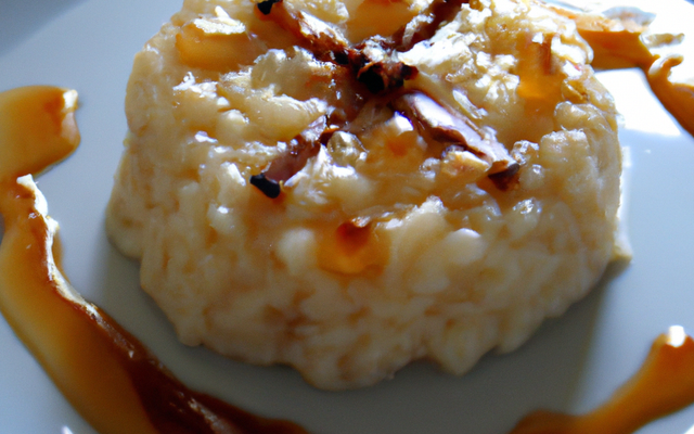 Riz au lait caramélisé