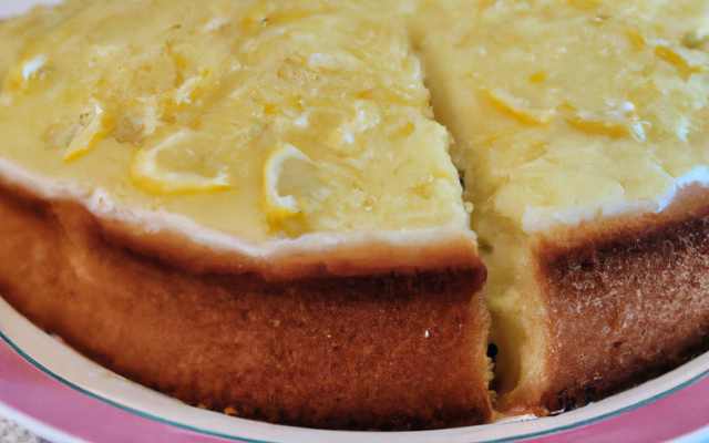 Gateau léger au citron