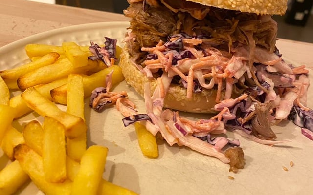 Pulled pork Burger ou burger au porc effiloché