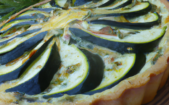 Quiche à la courgette économiques