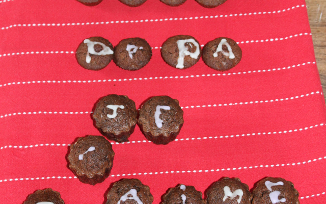 Cupcakes au chocolat et pépites