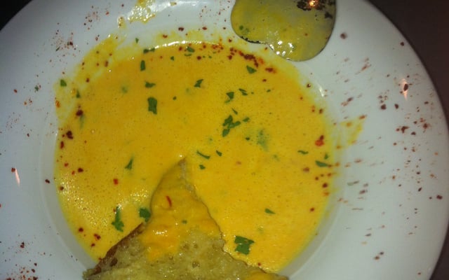 Veloute de courge au beaufort d'Alpage