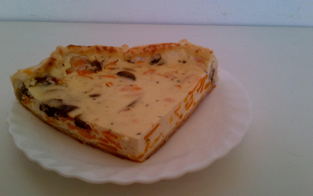 Quiche végétarienne