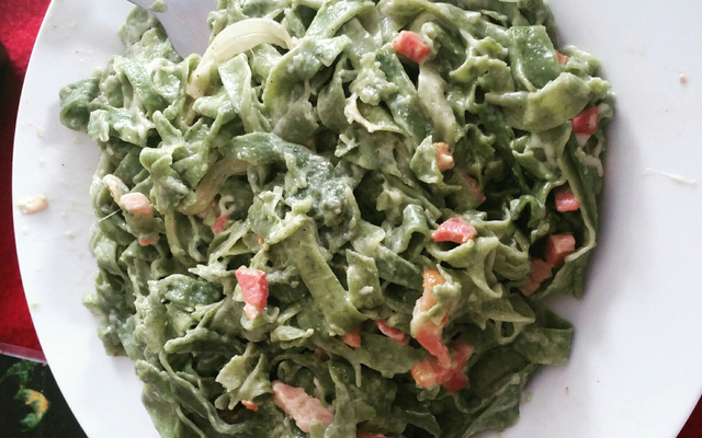 Pâtes carbonara revisitées