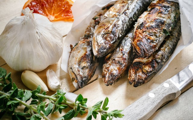 Sardines à la plancha