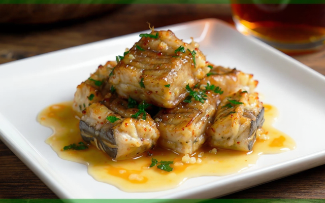 Anguille à la persillade