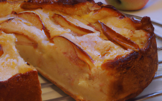 Gâteau yaourt aux pommes