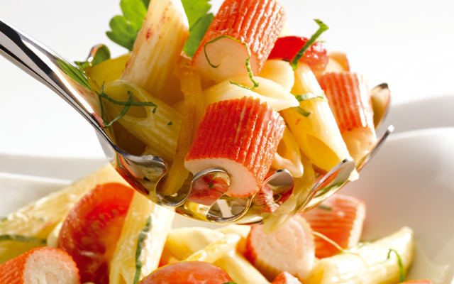 Bâtonnets Saveur Coraya aux Penne Rigate