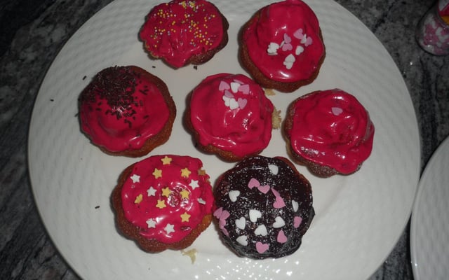 Cupcake vanille/choco