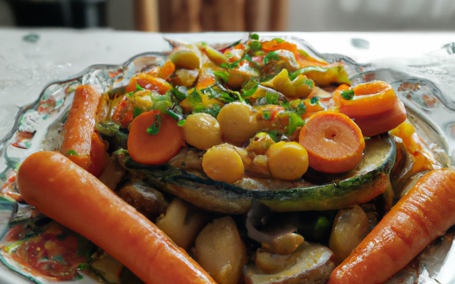 Perche du nil aux petits légumes