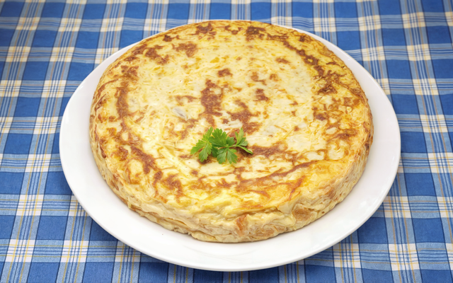 Omelette aux pommes de terre