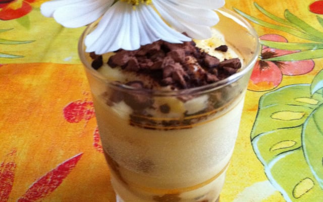 Verrines de tiramisu au biscuit speculoos