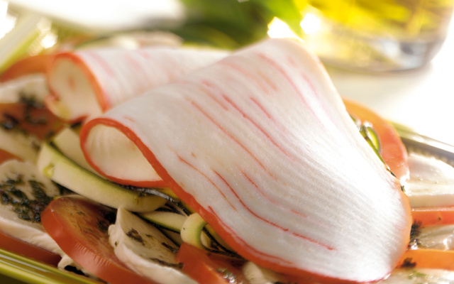 Tranches de la Mer Coraya à l'italienne