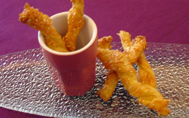 Torsage gruyère et sésame