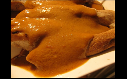 Brochettes de poulet sauce saté