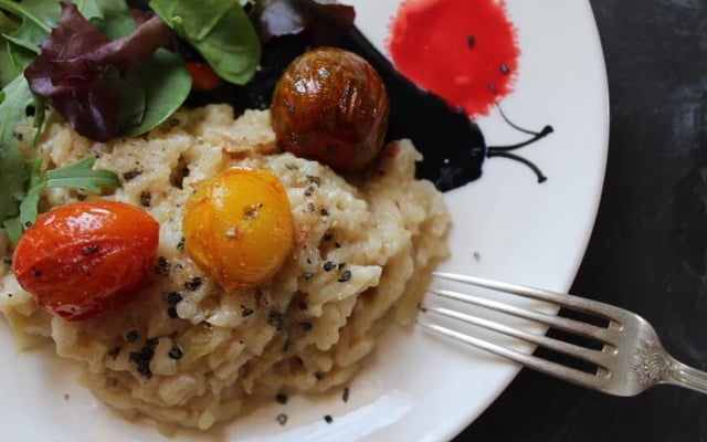 Gorgonzola et aux tomates cerises