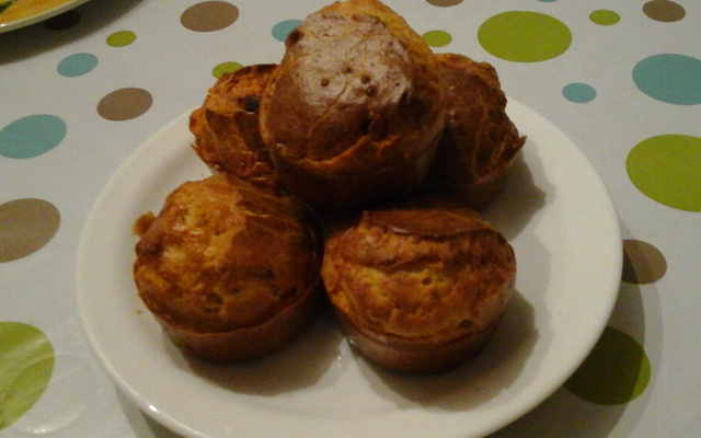 Muffins au chorizo maison