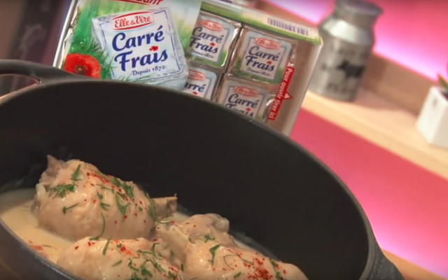Blanquette de volaille express au Carré Frais