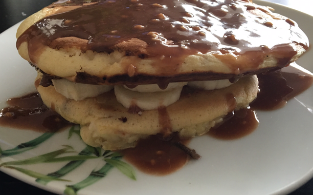 Pancake banane/chocolat