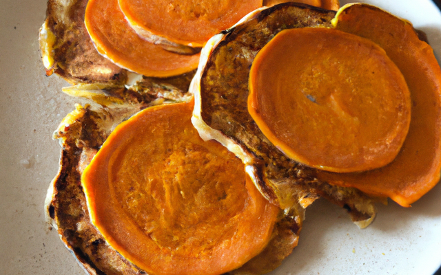 Galettes de potiron et pommes de terre
