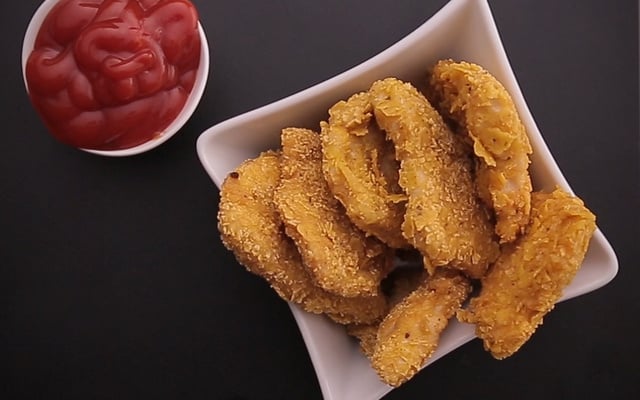 Nuggets de poulet aux chips