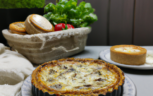 Quiche au boursin